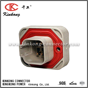 DT15-6P-G003 6 pin blade waterproof auto electrical wire connectors